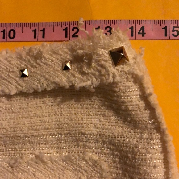 🟠 ZARA 🟠 cotton tweed mini skirt - Picture 7 of 8